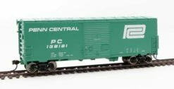 Walthers Mainline 910-45015 HO Scale 40' Modernized ACF Boxcar Penn Central PC 138181