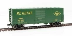 Walthers Mainline 910-45021 HO Scale 40' Modernized ACF Boxcar Reading RDG 107933