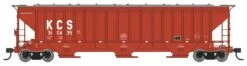 Walthers Mainline 910-49017 HO Scale 57' Trinity 4750 3-Bay Covered Hopper KCS 310439