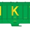 Walthers Mainline 910-49028 HO Scale 57' Trinity 4750 3-Bay Covered Hopper MKT 4570