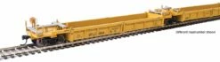 Walthers Mainline 910-55658 HO Scale 5-Unit Rebuilt 40' Well Car Santa Fe Leasing SFLC 1064 A-E