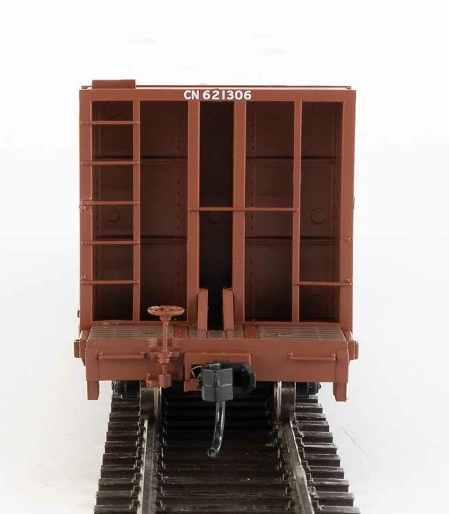 Walthers Mainline 910-5804 60' Pullman Bulkhead Flatcar Canadian National CN 621306 2 Walthers Mainline 910-5804 60' Pullman Bulkhead Flatcar Canadian National CN 621306 - Image 2