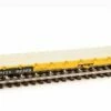 Walthers Mainline 910-5851 60' Pullman Bulkhead Flatcar Trailer Train PTTX 92338