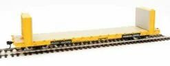 Walthers Mainline 910-5852 60' Pullman Bulkhead Flatcar Trailer Train PTTX 92344