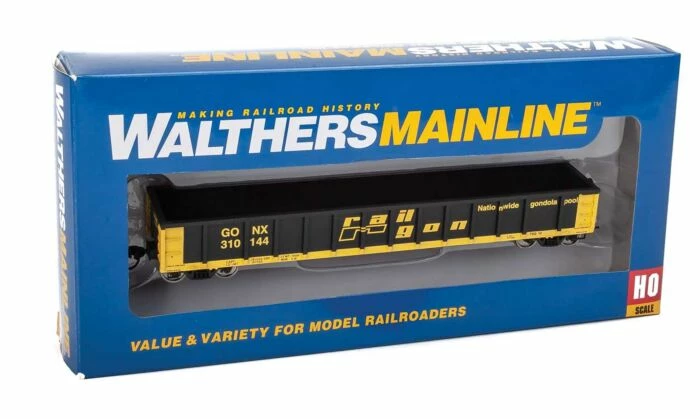 Walthers MainLine 910-6245 53' Gondola Railgon GONX 310144 2 Walthers MainLine 910-6245 53' Gondola Railgon GONX 310144 - Image 2