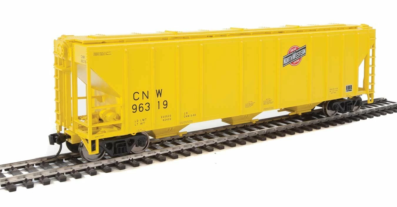 Walthers Mainline 910-7461 HO Scale 50' PS-2 CD 4427 Covered Hopper Chicago NorthWestern CNW 96319 1 Walthers Mainline 910-7461 HO Scale 50' PS-2 CD 4427 Covered Hopper Chicago NorthWestern CNW 96319