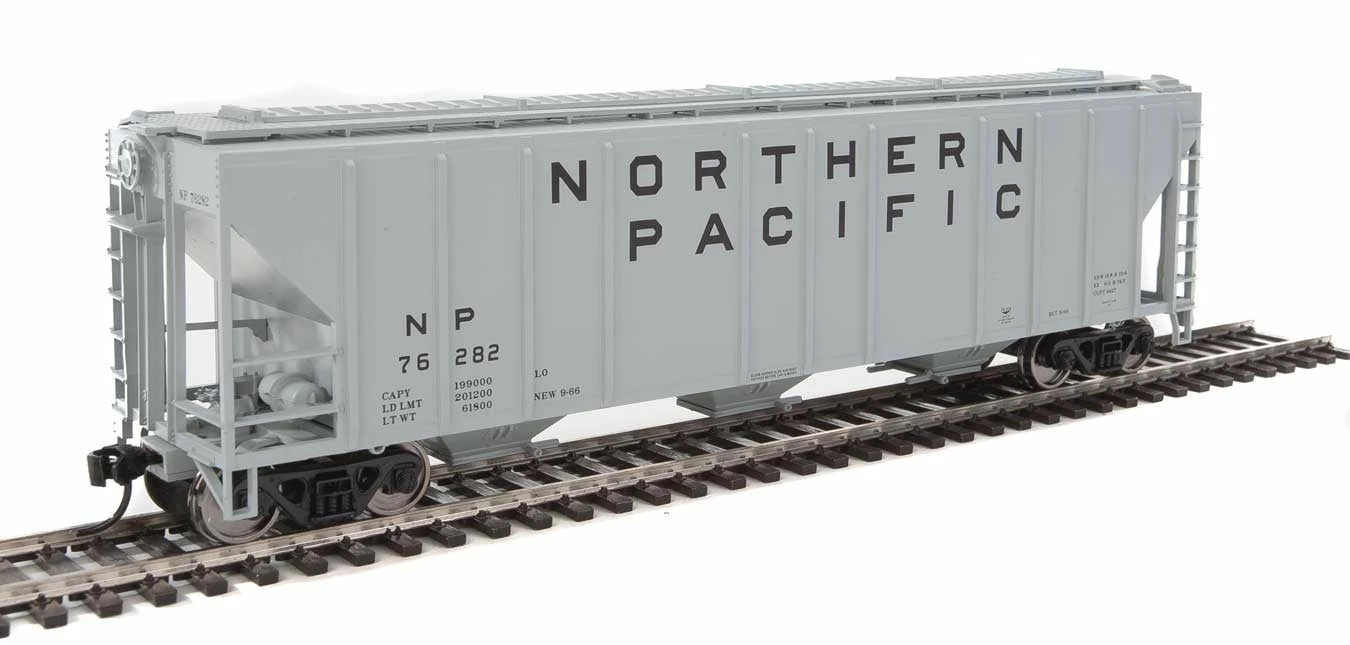 Walthers Mainline 910-7473 HO Scale 50' PS-2 CD 4427 Covered Hopper Northern Pacific NP 76282 1 Walthers Mainline 910-7473 HO Scale 50' PS-2 CD 4427 Covered Hopper Northern Pacific NP 76282