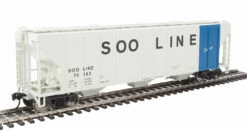 Walthers Mainline 910-7475 HO Scale 50' PS-2 CD 4427 Covered Hopper SOO Line 70182
