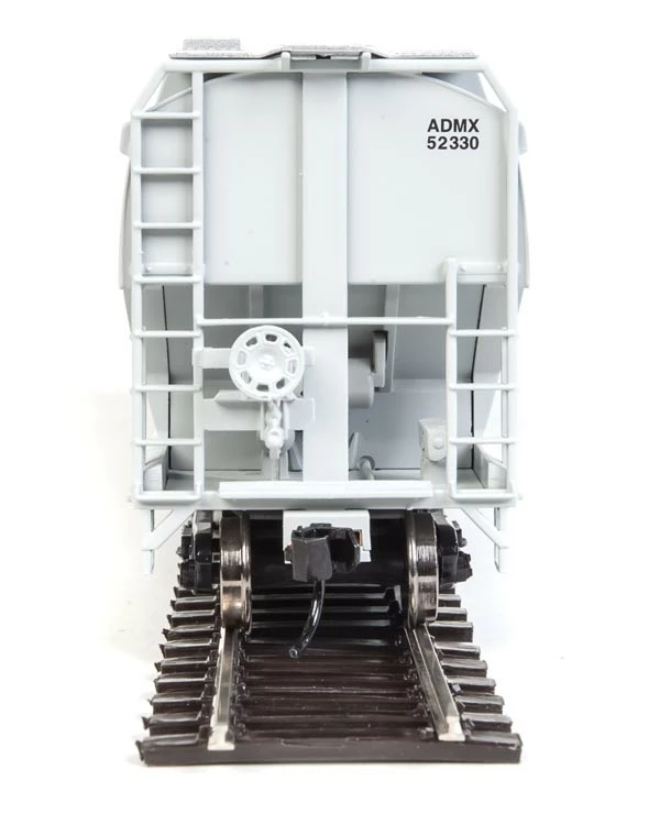 Walthers Mainline 910-7659 HO Scale 60' NSC 5150 3 Bay Covered Hopper ADMX 52330 - USED 2 Walthers Mainline 910-7659 HO Scale 60' NSC 5150 3 Bay Covered Hopper ADMX 52330 - USED - Image 2