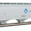 Walthers Mainline 910-7660 HO Scale 60' NSC 5150 3 Bay Covered Hopper ADMX 52340 - USED