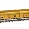Walthers Mainline 910-8404 HO Scale Thrall Rebuilt 40' Well Car TTX DTTX 53045