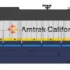 Walthers Mainline 910-9566 HO Scale GE Dash 8 P32-8BWH Diesel Amtrak California 2054