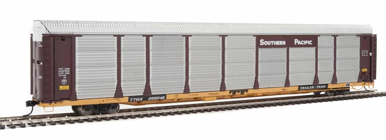 Walthers Proto 920-101345 HO Scale 89' Bi-level Auto Carrier Southern Pacific SP TTGX 255048 1 Walthers Proto 920-101345 HO Scale 89' Bi-level Auto Carrier Southern Pacific SP TTGX 255048