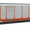 Walthers Proto 920-101347 HO Scale 89' Bi-Level Auto Carrier Orange BNSF 27734 TTGX 952827