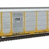Walthers Proto 920-101357 HO Scale 89' Bi-Level Auto Carrier CSX B-6168 TTGX 981238
