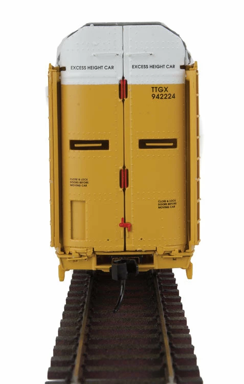 Walthers Proto 920-101359 HO Scale 89' Bi-Level Auto Carrier Ferromex FXE 210117 TTGX 942224 2 Walthers Proto 920-101359 HO Scale 89' Bi-Level Auto Carrier Ferromex FXE 210117 TTGX 942224 - Image 2