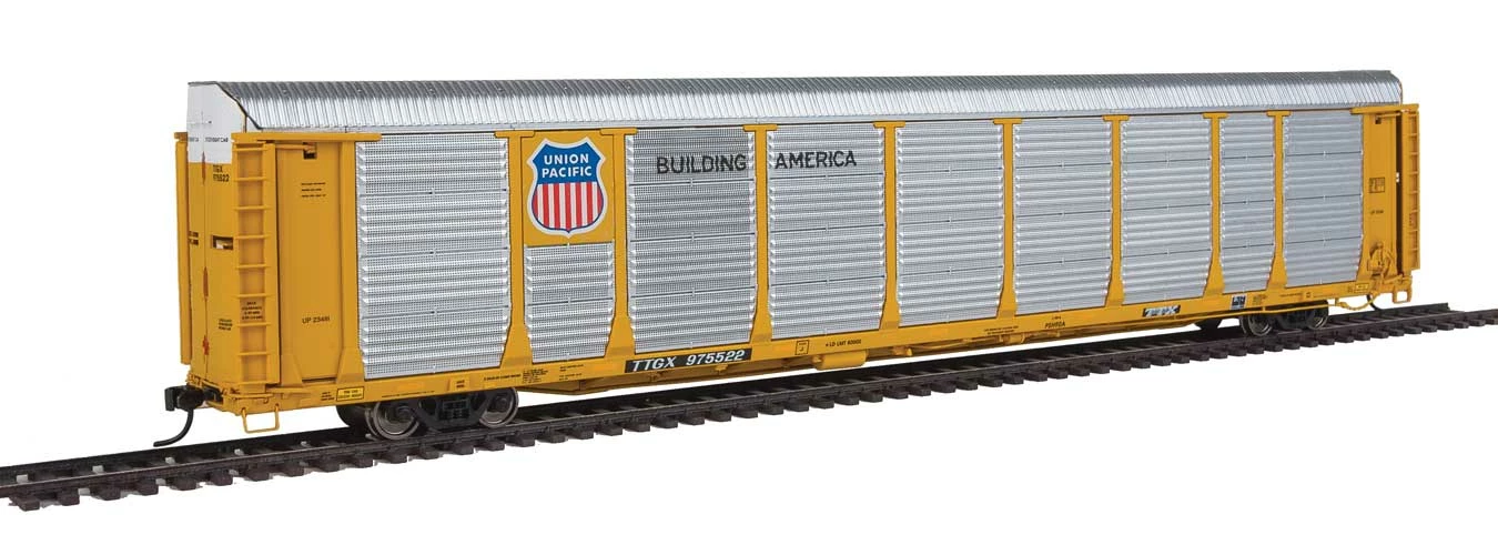 Walthers Proto 920-101370 HO Scale 89' Bi-Level Auto Carrier Union Pacific UP 23481 TTGX 975522 1 Walthers Proto 920-101370 HO Scale 89' Bi-Level Auto Carrier Union Pacific UP 23481 TTGX 975522