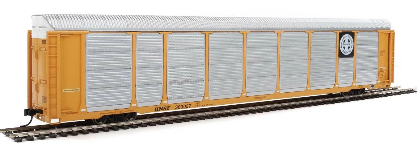 Walthers Proto 920-101413 HO Scale 89' Tri-level Auto Carrier BNSF 303057 1 Walthers Proto 920-101413 HO Scale 89' Tri-level Auto Carrier BNSF 303057