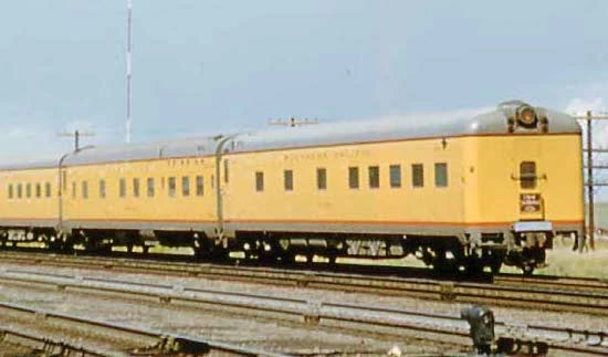 Walthers Proto 920-18923 HO Scale PS 10-6 Sleeper With Blunt End Southern Pacific Yellow SP 9043 1 Walthers Proto 920-18923 HO Scale PS 10-6 Sleeper With Blunt End Southern Pacific Yellow SP 9043