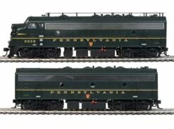 Walthers Proto 920-42538 HO Scale EMD FP7 & F7B Diesel Pennsylvania Brunswick PRR 9838A/9838B Sound