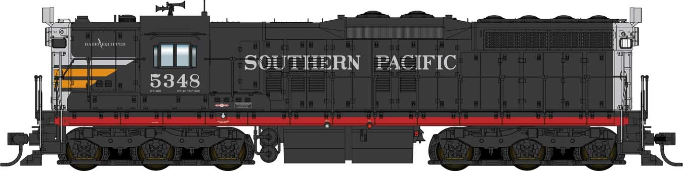 Walthers Proto 920-48711 HO Scale EMD SD9 Southern Pacific "Black Widow" SP 5355 1 Walthers Proto 920-48711 HO Scale EMD SD9 Southern Pacific "Black Widow" SP 5355