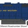 Walthers Proto 920-49184 HO Scale EMD Phase 1 GP35 High Hood Diesel Norfolk & Western NW 1321