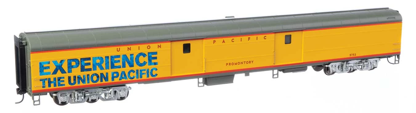 Walthers Proto 920-9206 HO Scale 85' ACF Baggage Union Pacific UP Promontory (2nd) Graphics Heritage 2 Walthers Proto 920-9206 HO Scale 85' ACF Baggage Union Pacific UP Promontory (2nd) Graphics Heritage - Image 2