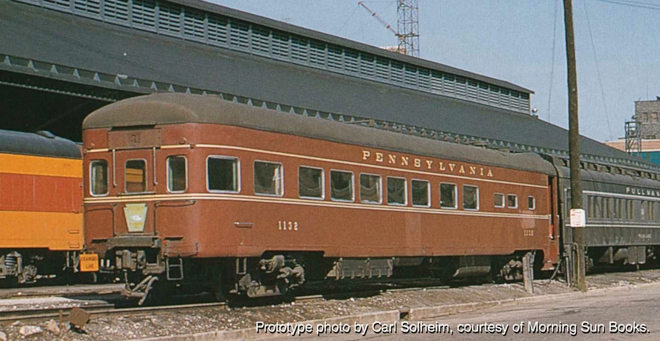 Walthers Proto 920-9710 HO Scale 85' PS Buffet Lounge Observation Pennsylvania POC85ar (Decals) 1 Walthers Proto 920-9710 HO Scale 85' PS Buffet Lounge Observation Pennsylvania POC85ar (Decals)