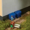 Walthers SceneMaster 949-4126 HO Scale Modern Trash Containers