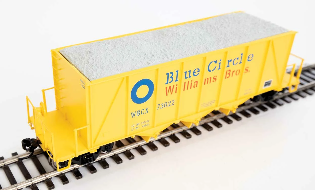 Walthers Proto 920-106018 HO Scale 40' Ortner 100 Ton Aggregate Hopper Blue Circle Cement WBCX 73022 3 Walthers Proto 920-106018 HO Scale 40' Ortner 100 Ton Aggregate Hopper Blue Circle Cement WBCX 73022 - Image 3