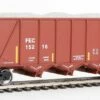 Walthers Proto 920-106022 HO Scale 40' Ortner 100 Ton Aggregate Hopper Florida East Coast FEC 15216