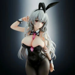White Haired Bunny - Io Haori Illustration Figure