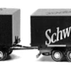 Wiking 57303 HO Scale Mercedes-Benz Lorry Schweppes