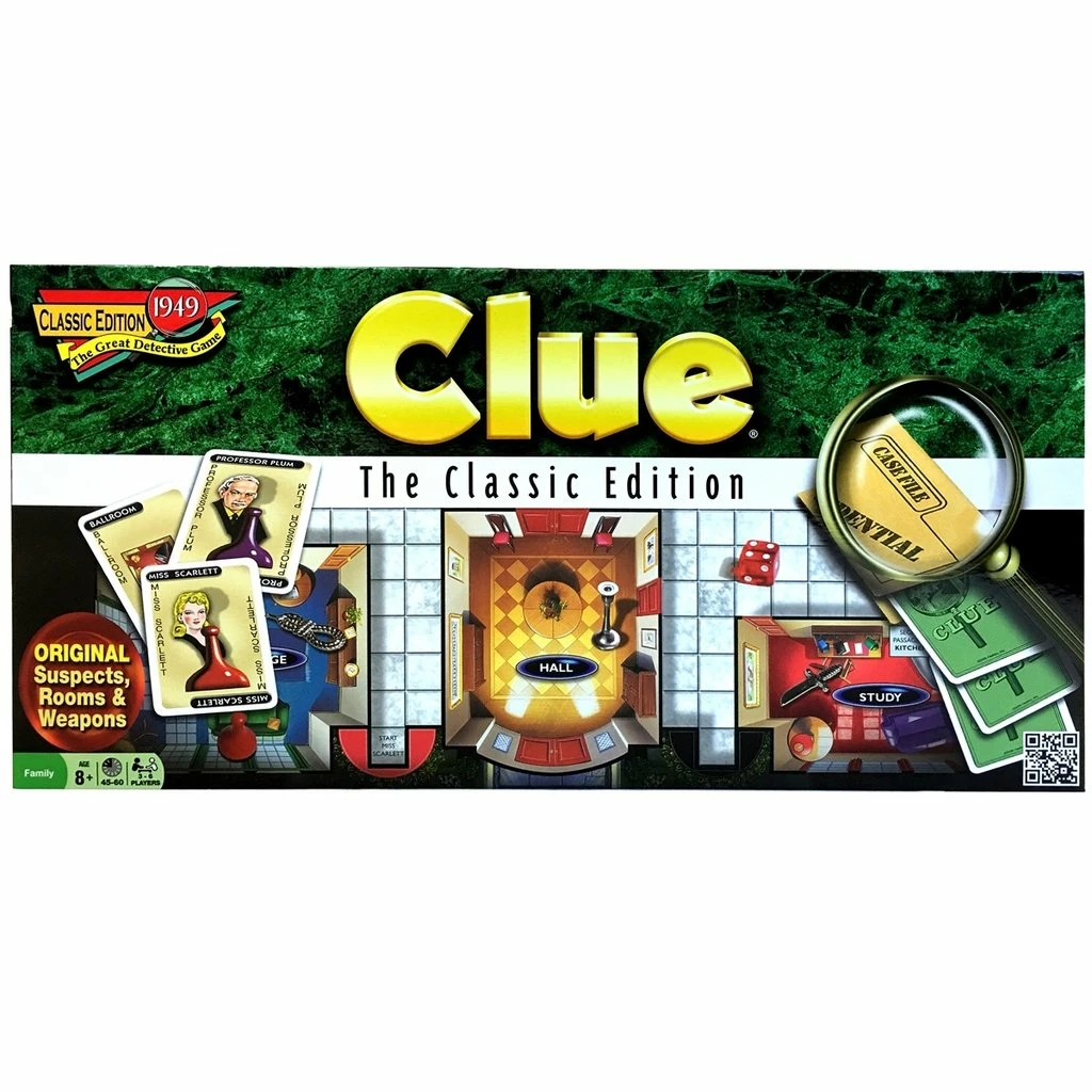 WINNING MOVES CLASSIC CLUE 2 WINNING MOVES CLASSIC CLUE - Image 2