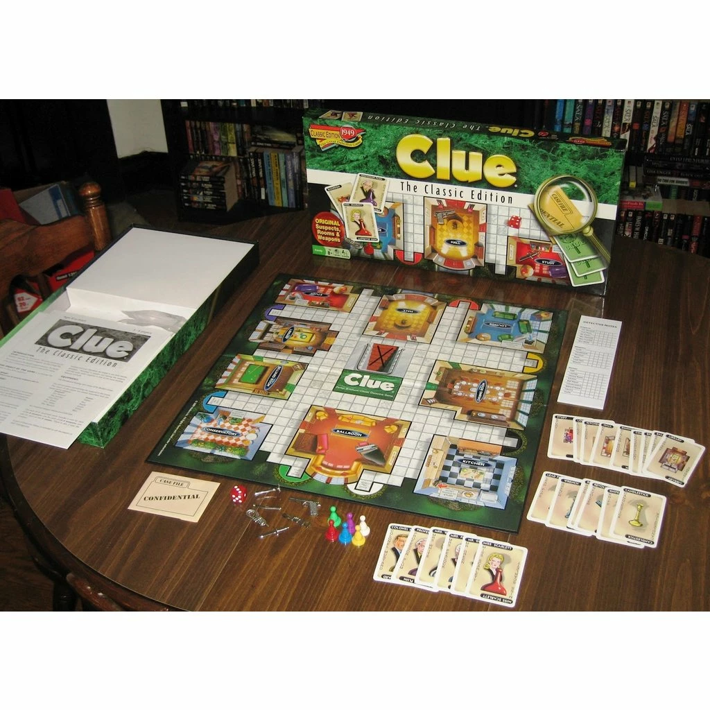 WINNING MOVES CLASSIC CLUE 4 WINNING MOVES CLASSIC CLUE - Image 4