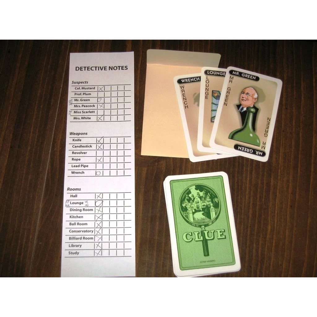 WINNING MOVES CLASSIC CLUE 7 WINNING MOVES CLASSIC CLUE - Image 7