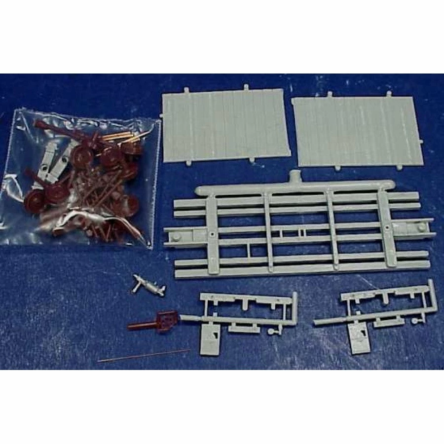 Wieseman Model Services RS-398 HOn3 24' Basic Flat Car Kit West Side Lumber - NOS 2 Wieseman Model Services RS-398 HOn3 24' Basic Flat Car Kit West Side Lumber - NOS - Image 2