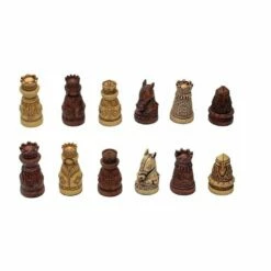 MEDIEVAL CHESS SET -Bandai Sales Store wood expressions medieval chess set 5