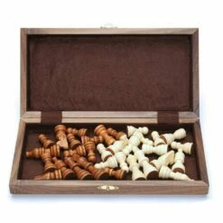 WOOD FOLDING CHESS SET -Bandai Sales Store wood expressions wood folding chess set 3