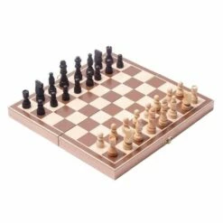 WOOD FOLDING CHESS SET -Bandai Sales Store wood expressions wood folding chess set 4