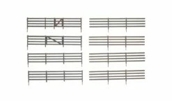 Woodland Scenics Woodland A2982 HO Scale Wood Rail Fence Kit
