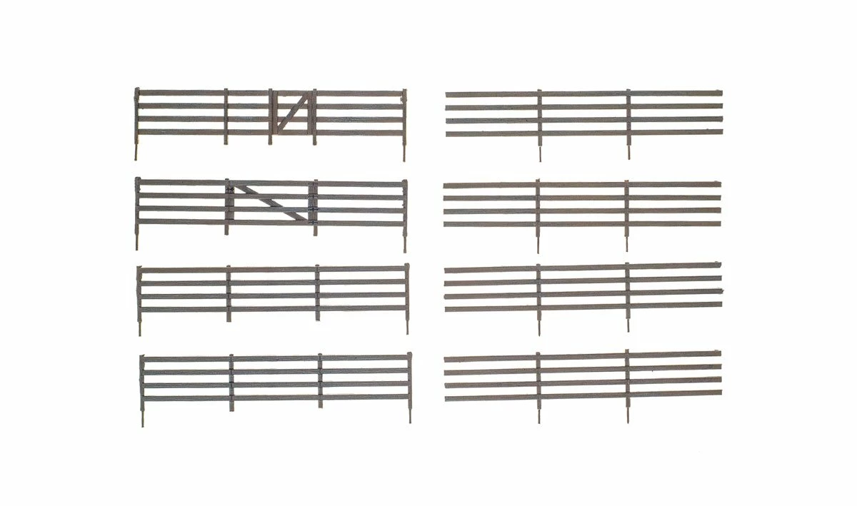 Woodland Scenics Woodland A2982 HO Scale Wood Rail Fence Kit 1 Woodland Scenics Woodland A2982 HO Scale Wood Rail Fence Kit