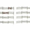 Woodland Scenics Woodland A2991 N Scale Wood Log Fence Kit