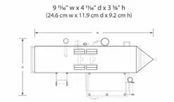 Woodland Scenics Woodland BR5861 O Scale Built & Ready Structure White/Green Trailer With Lights -Bandai Sales Store woodland br5861 o scale built ready structure white green trailer with lights 5 1