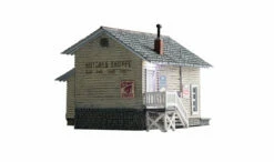 Woodland Scenics Woodland BR5872 O Scale BuiltUp Structure Carver's Butcher Shoppe -Bandai Sales Store woodland br5872 o scale builtup structure carvers butcher shoppe 2
