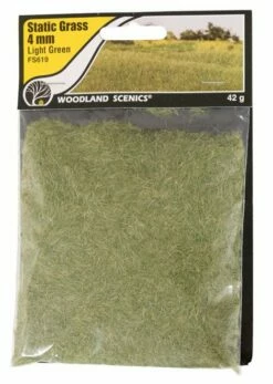 Woodland Scenics Woodland FS619 Static Grass 4mm Light Green