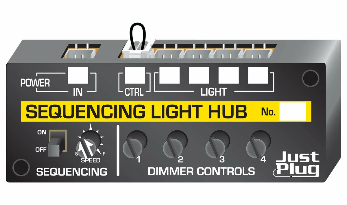 Woodland Scenics Woodland JP5680 Just Plug Sequencing Light Hub 1 Woodland Scenics Woodland JP5680 Just Plug Sequencing Light Hub