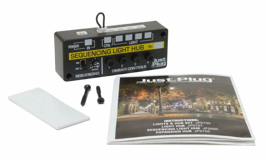 Woodland Scenics Woodland JP5680 Just Plug Sequencing Light Hub 2 Woodland Scenics Woodland JP5680 Just Plug Sequencing Light Hub - Image 2