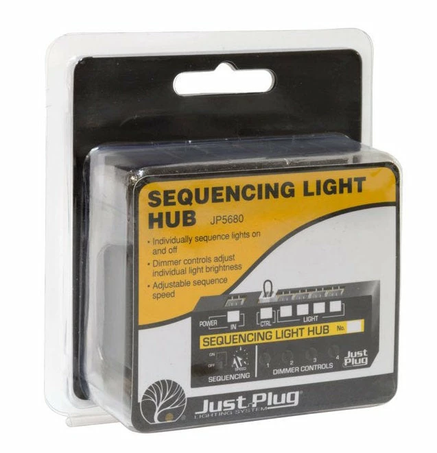 Woodland Scenics Woodland JP5680 Just Plug Sequencing Light Hub 3 Woodland Scenics Woodland JP5680 Just Plug Sequencing Light Hub - Image 3