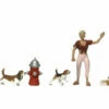 Woodland Scenics A1827 HO Scale Figures - People & Pets